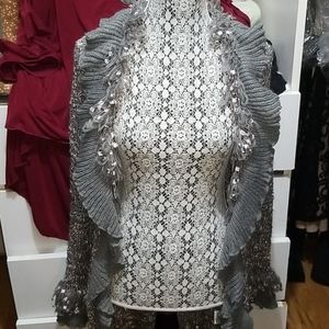 Papillon sweater duster